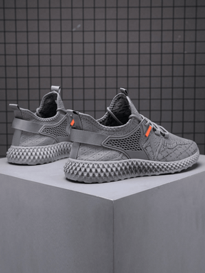 Tênis Corrida Knit Respirável Solado Antiderrapante