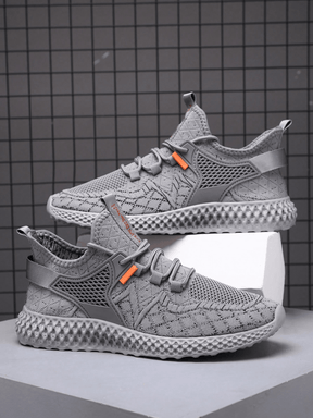 Tênis Corrida Knit Respirável Solado Antiderrapante