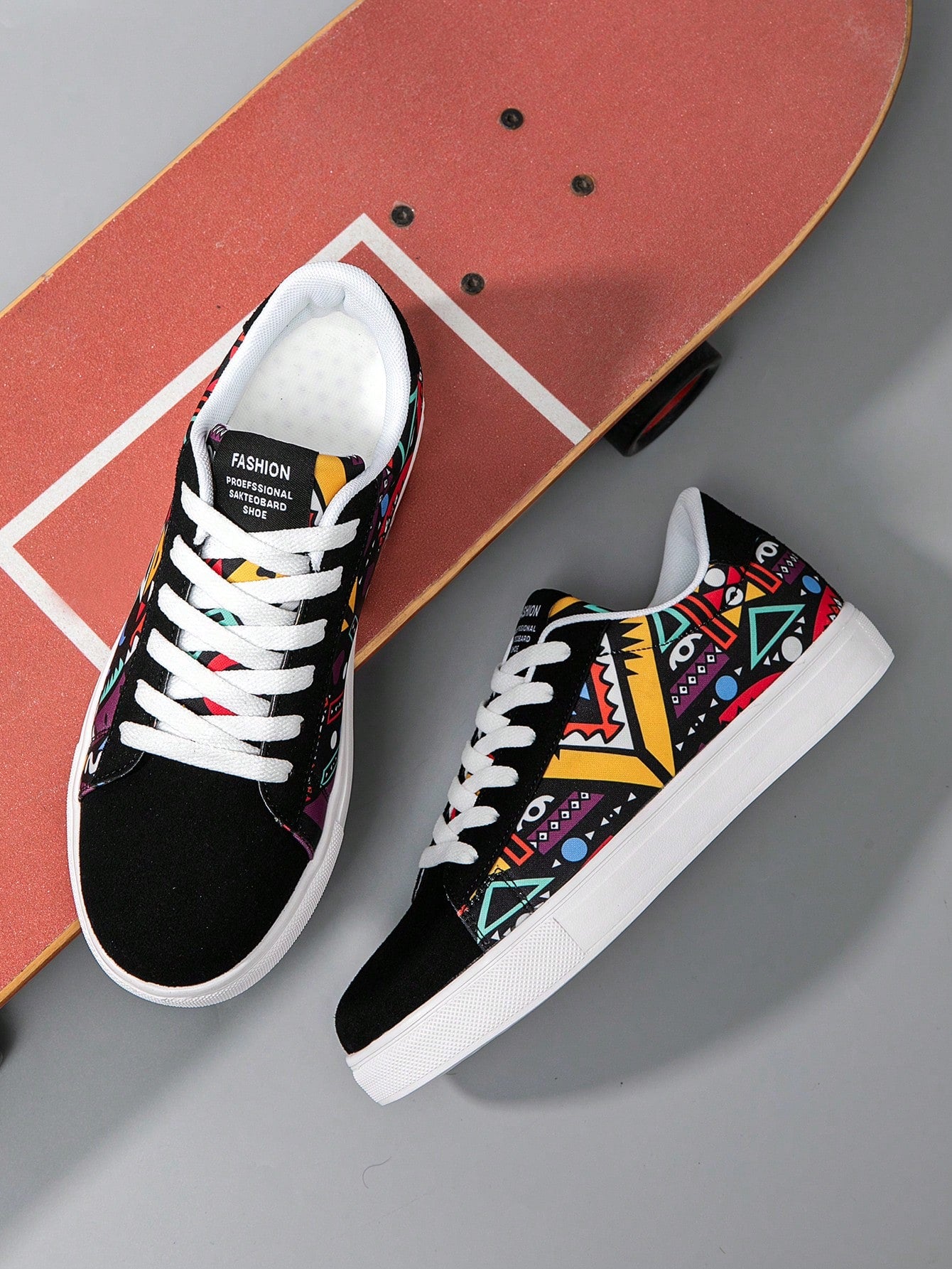 Tênis Street Estilo Urbano Design Colorido