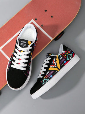 Tênis Street Estilo Urbano Design Colorido