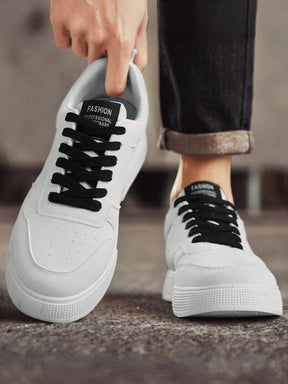 Tênis Casual Com Cadarço Estiloso