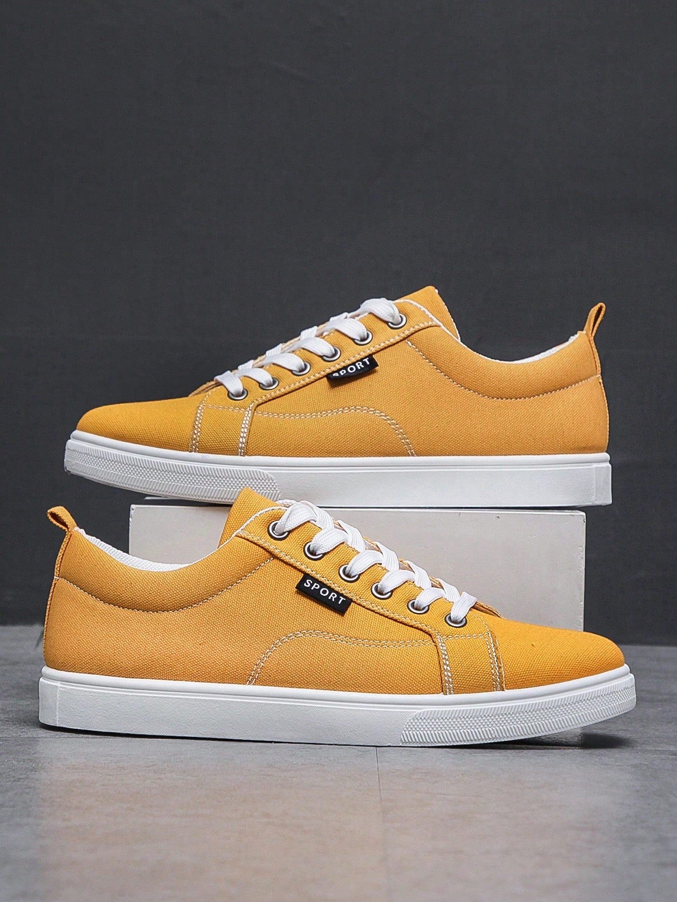 Tênis Casual Cano Baixo Lona Solado Clássico