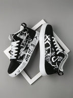 Tênis Street Grafite Estampado Estilo Descolado Urbano