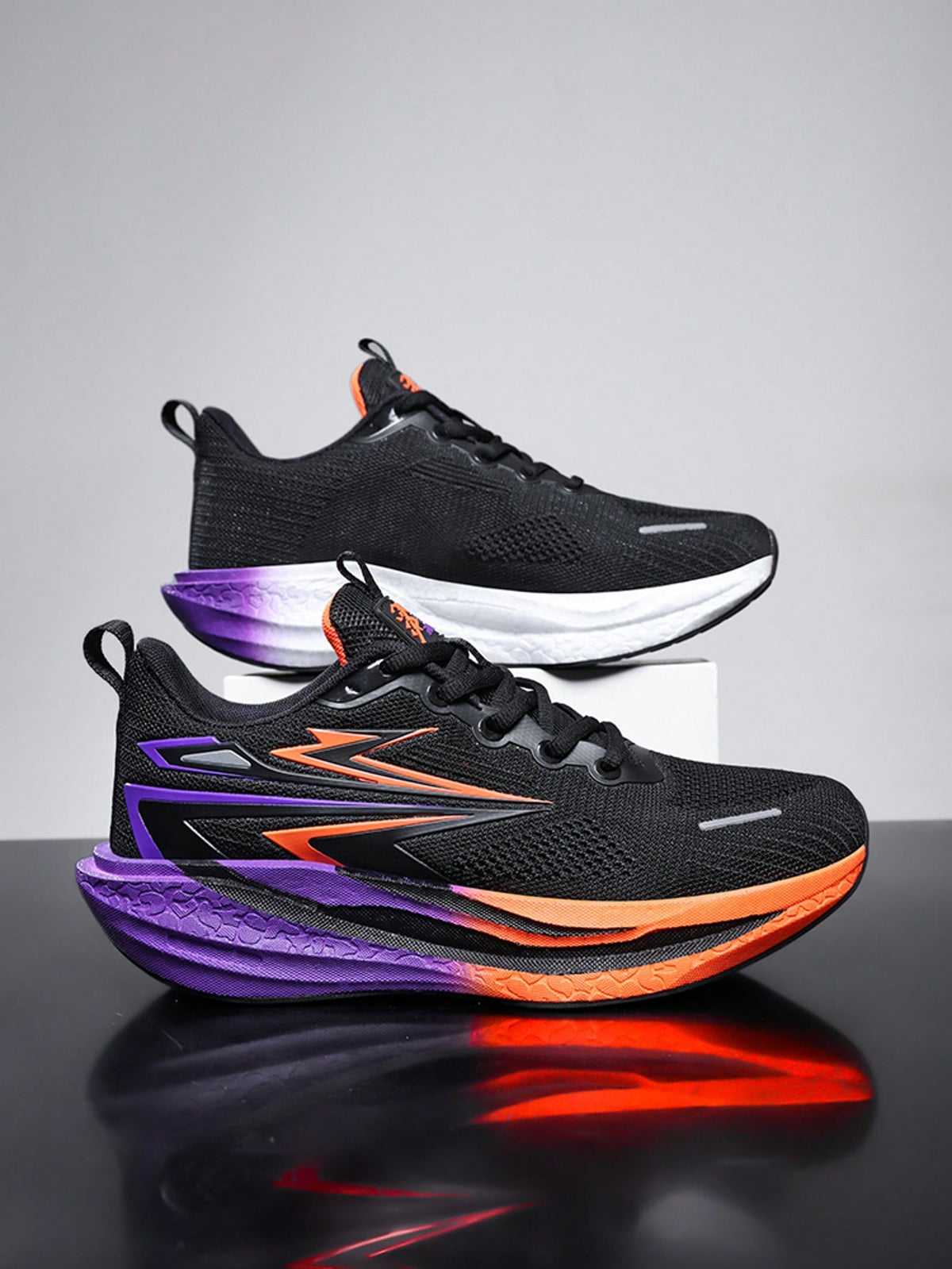 Tênis Corrida Estrutura Knit Leve Respirável