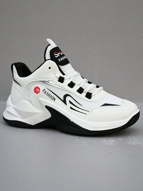 Tênis Casual Design Esportivo Recortes Modernos