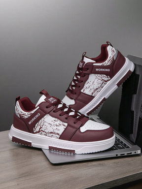 Tênis Street Estilo Urbano Recortes Detalhados