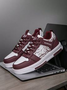 Tênis Street Estilo Urbano Recortes Detalhados