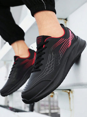 Tênis Corrida Leve Com Design Esportivo