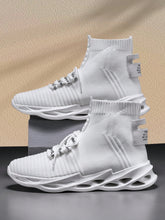 Tênis Corrida Knit Cano Alto Solado Vazado