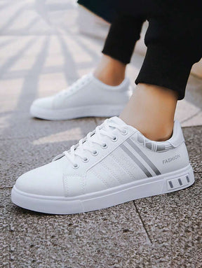 Tênis Casual Sintético Com Estilo Esportivo E Solado Resistente