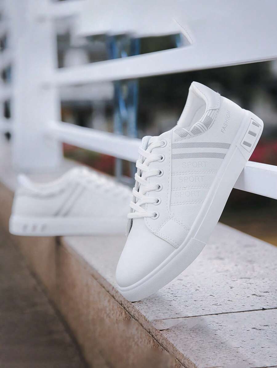 Tênis Casual Sintético Com Estilo Esportivo E Solado Resistente