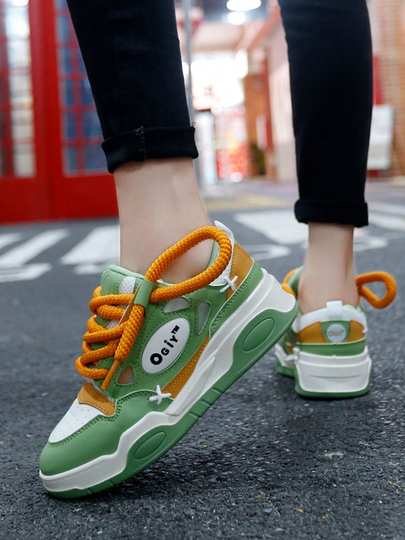 Tênis Chunky Design Anos 90 Solado Robusto