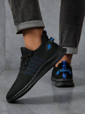 Tênis Corrida Knit Slip On Entressola Macia