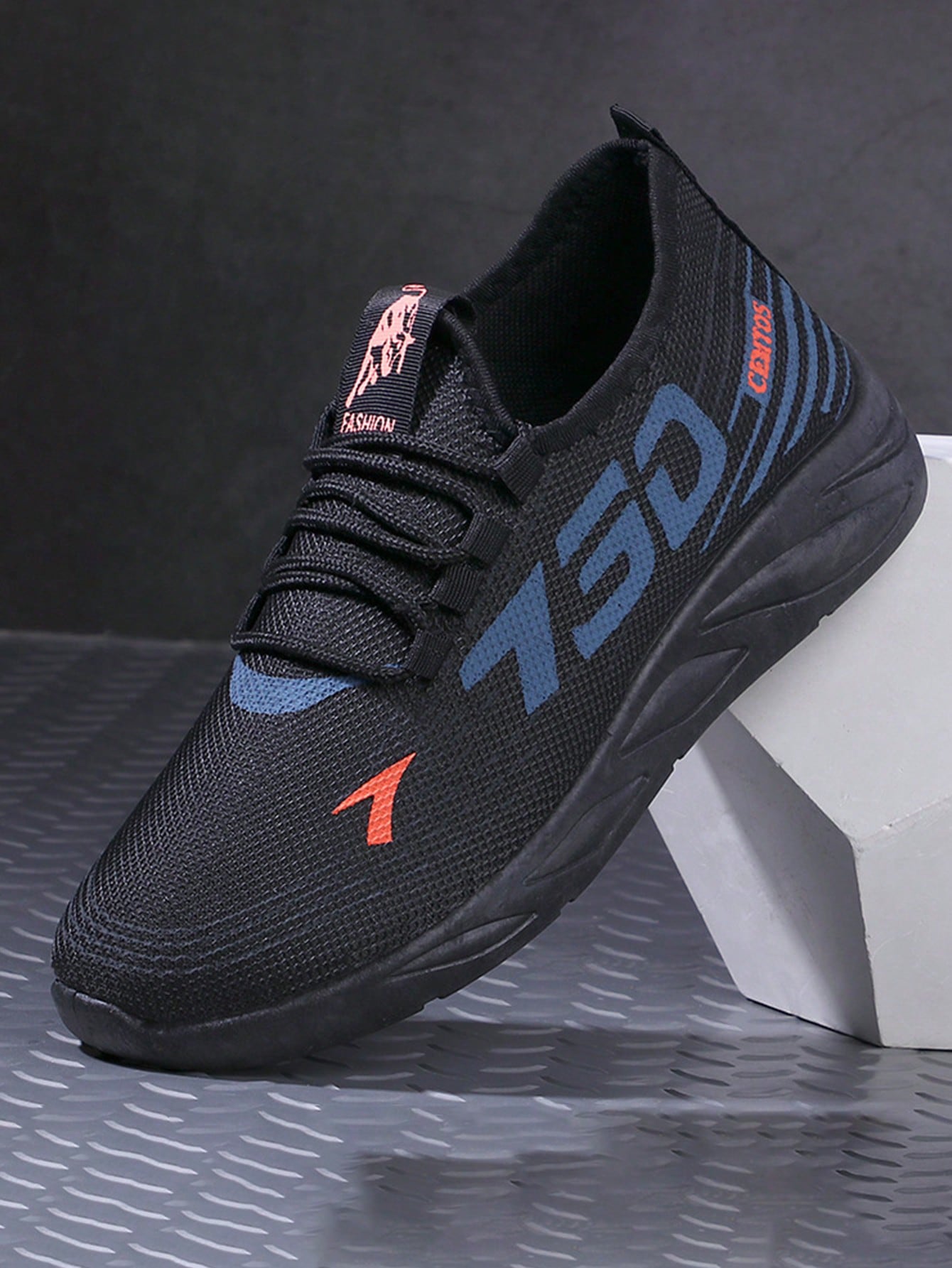 Tênis Corrida Estilo Urbano Com Solado Leve Antiderrapante