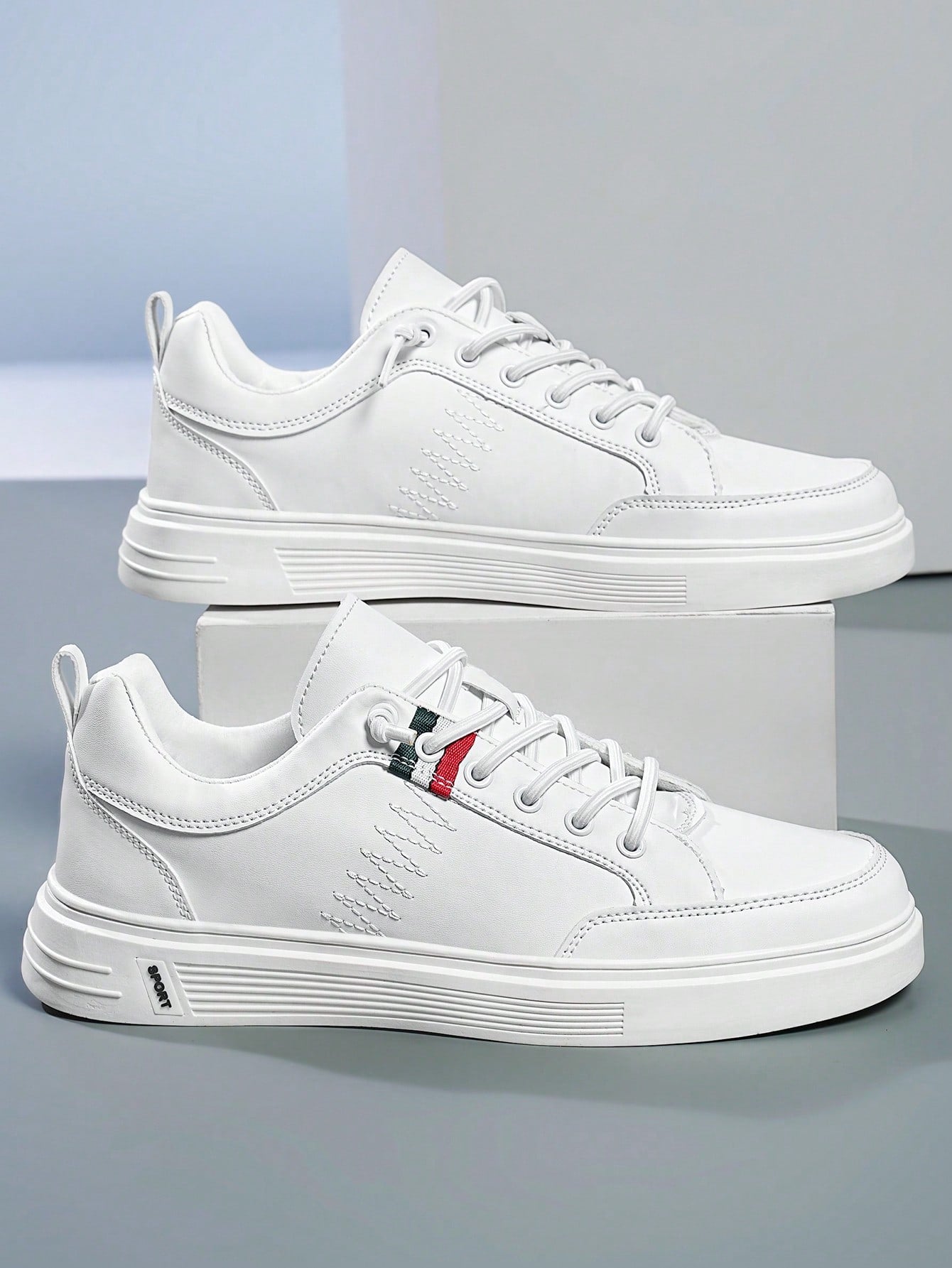 Tênis Casual Solado Grosso Estilo Minimalista