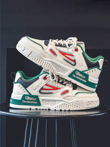 Tênis Chunky Cano Baixo Design Esportivo Urbano