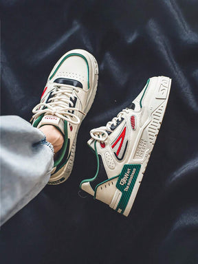 Tênis Chunky Cano Baixo Design Esportivo Urbano