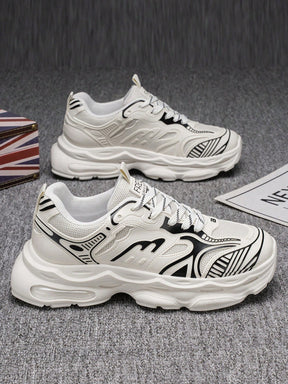 Tênis Chunky Estrutura Robusta Visual Urbano