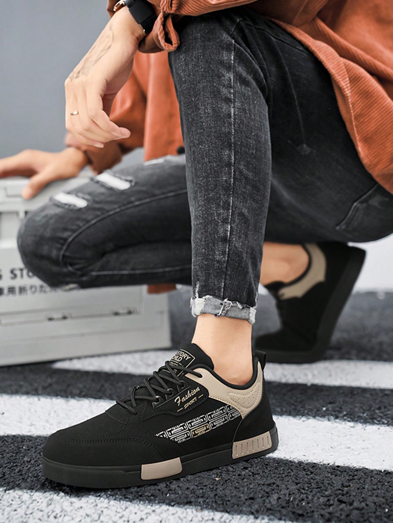 Tênis Street Cano Baixo Estilo Urbano