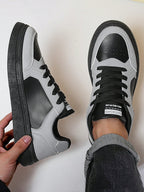Tênis Casual Cano Baixo Estilo Retrô