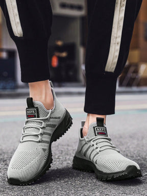 Tênis Corrida Leve Respirável Com Solado Antiderrapante