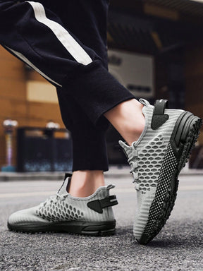 Tênis Corrida Respirável Com Solado Antiderrapante Leve