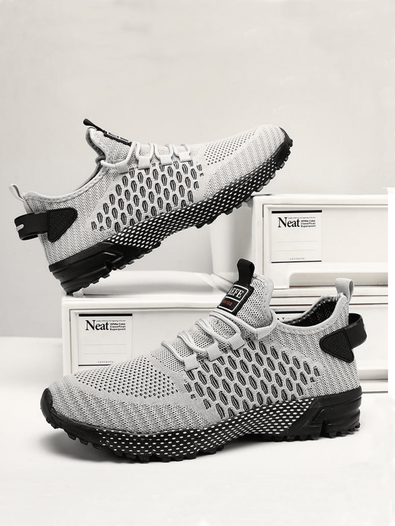 Tênis Corrida Respirável Com Solado Antiderrapante Leve