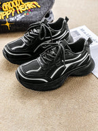 Tênis Chunky Esportivo Com Detalhes Refletivos