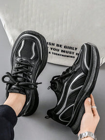 Tênis Chunky Esportivo Com Detalhes Refletivos