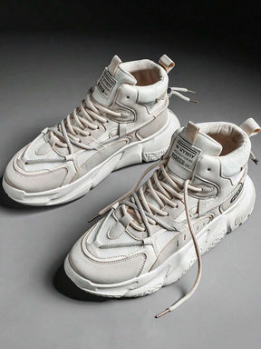 Tênis Chunky Cano Médio Com Solado Tratorado