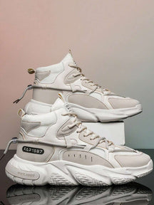 Tênis Chunky Cano Médio Com Solado Tratorado