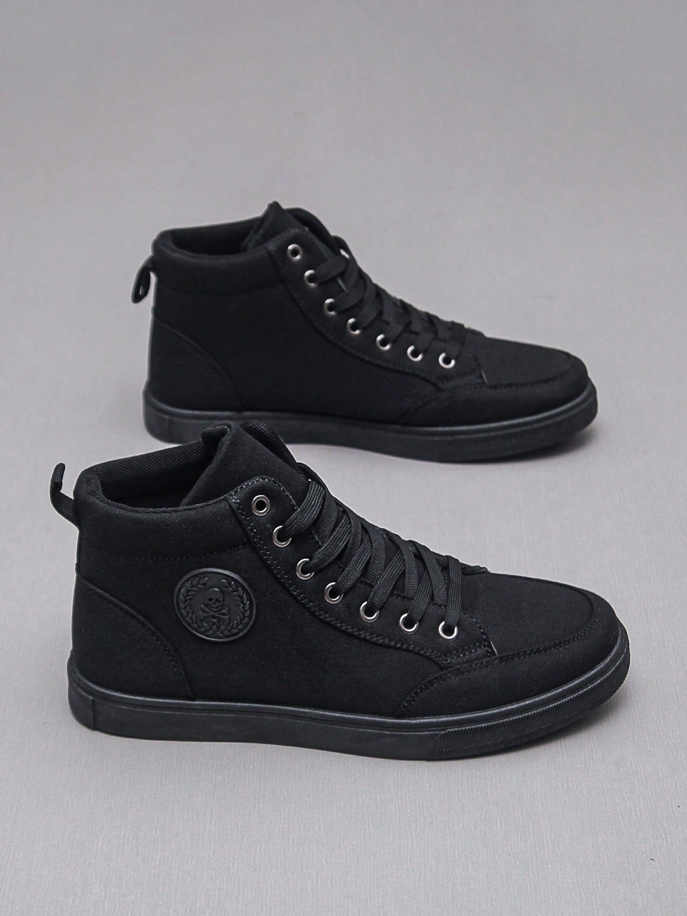 Tênis Casual Cano Alto Lona Estruturada Solado Resistente