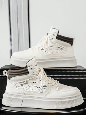 Tênis Street Cano Alto Solado Robusto