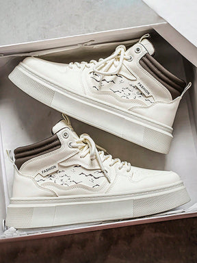 Tênis Street Cano Alto Solado Robusto