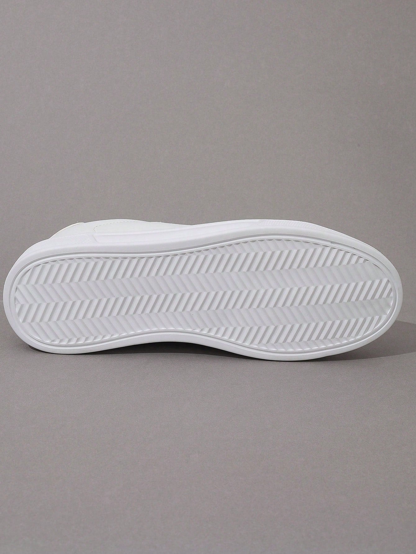 Tênis Casual Sintético Design Minimalista Com Solado Leve