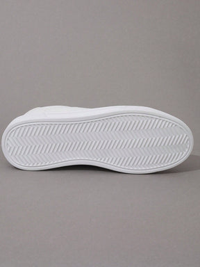 Tênis Casual Sintético Design Minimalista Com Solado Leve