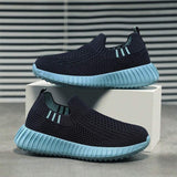 Tênis Corrida Knit Flexível Confortável
