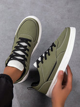 Tênis Casual Cano Baixo Estruturado Com Costuras