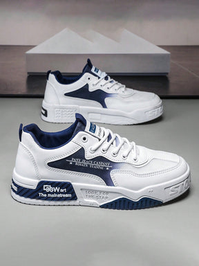 Tênis Street Cano Baixo Recortes Estilizados