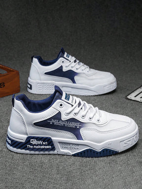 Tênis Street Cano Baixo Recortes Estilizados