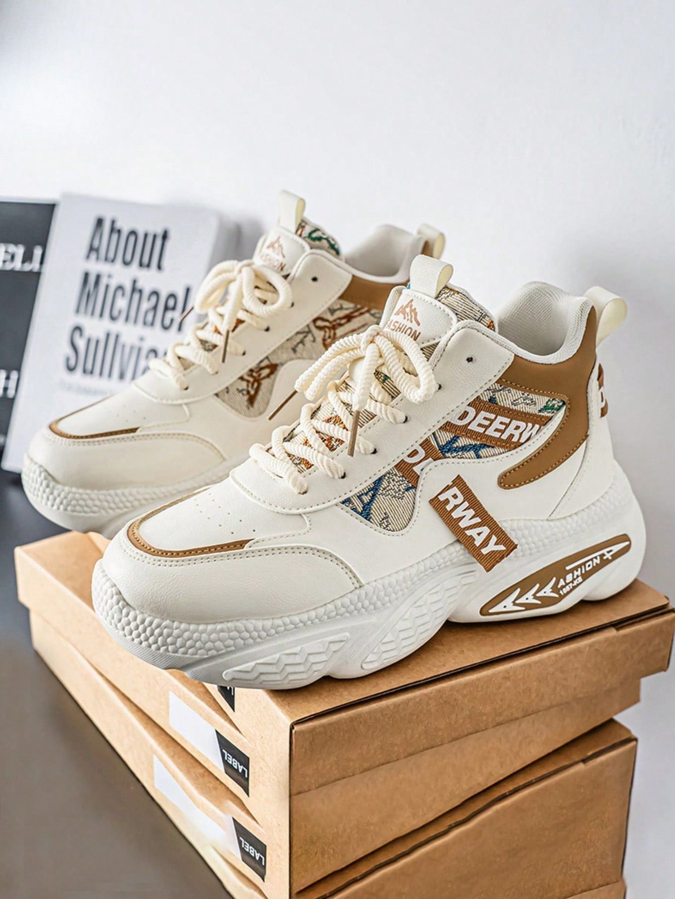 Tênis Chunky Cano Alto Sola Tratorada Imponente