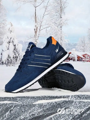 Tênis Casual Camurça Com Solado Antiderrapante Tênis Casual Camurça Com Solado Antiderrapante