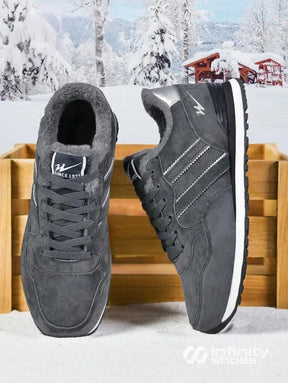 Tênis Casual Camurça Com Solado Antiderrapante Verde Escuro / 36 Tênis Casual Camurça Com Solado Antiderrapante