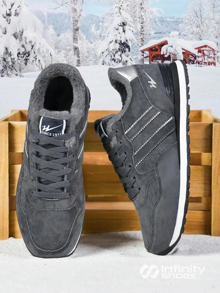 Tênis Casual Camurça Com Solado Antiderrapante Verde Escuro / 36 Tênis Casual Camurça Com Solado Antiderrapante