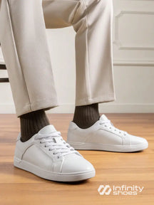 Tênis Casual Cano Baixo Design Clássico Branco / 36 Tênis Casual Cano Baixo Design Clássico