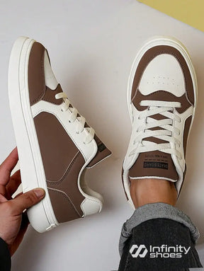 Tênis Casual Cano Baixo Estilo Retrô Marrom / 36 Tênis Casual Cano Baixo Estilo Retrô