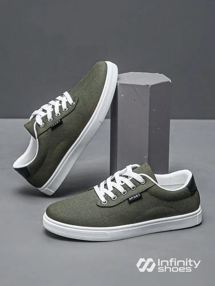 Tênis Casual Cano Baixo Lona Solado Clássico Chumbo / 36 Tênis Casual Cano Baixo Lona Solado Clássico