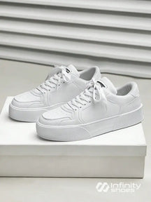 Tênis Casual Chunky Com Solado Robustecido Branco / 36 Tênis Casual Chunky Com Solado Robustecido