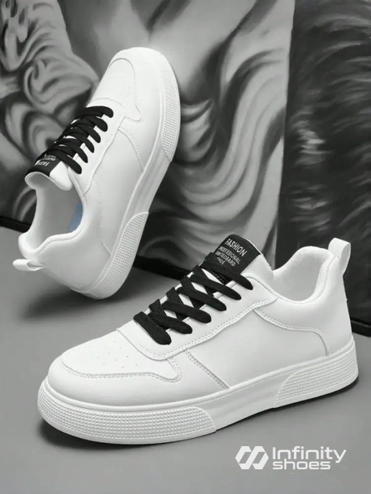 Tênis Casual Com Cadarço Estiloso Tênis Casual Com Cadarço Estiloso