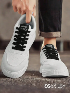 Tênis Casual Com Cadarço Estiloso Tênis Casual Com Cadarço Estiloso